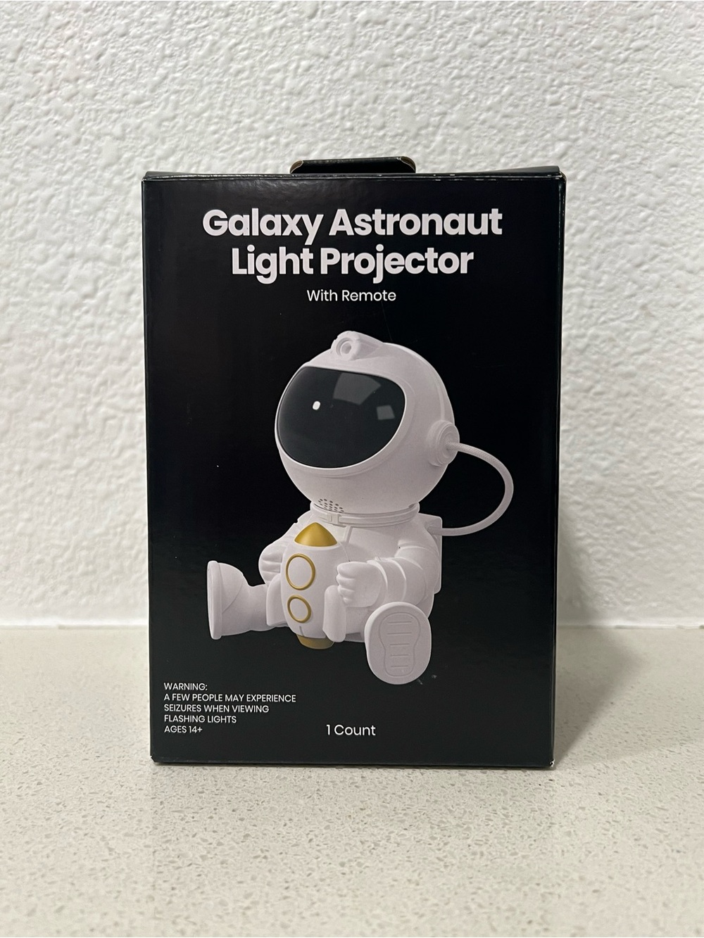 Galaxy Astronaut Light Projector - White